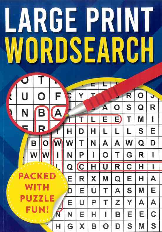 Large Print Wordsearch – DiskontoBooks